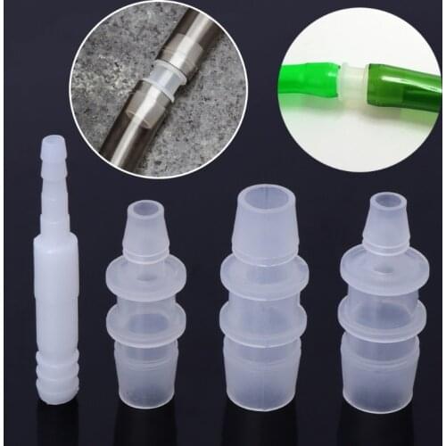 C5AC 5 Pcs/Bag Water Pipe Tube Adapter Outlet Inlet Hose Control Valve For 8/12/16mm