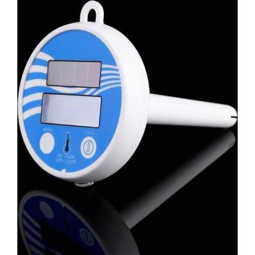 Pool Spa Digital Floating Waterproof Solar Thermometer with Fahrenheit & Celsius