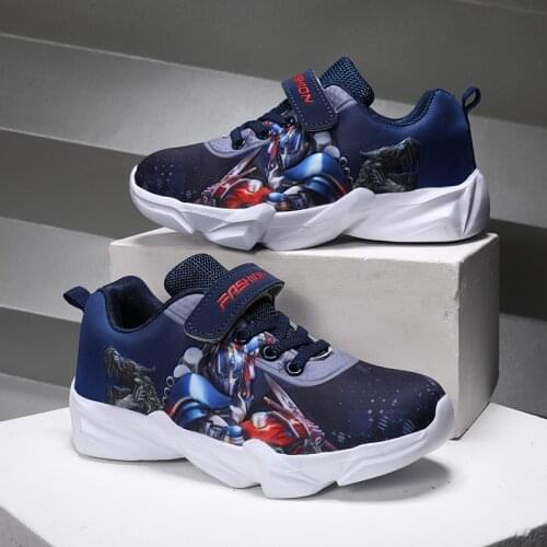 Disney Childrens Casual Shoes Boys Net Shoes New Flying Woven Mesh Lightweight girls frozen Shoes Autumn Sports Shoes