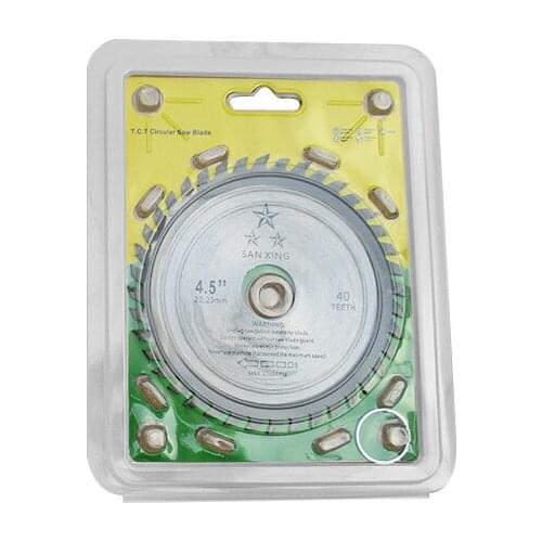 1pc Saw Blade Disc 4.5 Inch/115 Mm 40 Tooth Carbide Circular Saw Blade For Cutting Wood Alloy Saw Blade