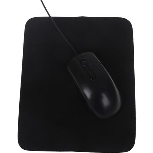 Gaming Mouse Pads Antislip Speed/Control Locking Edge Black Mouse Mat For pad mouse Rug For Laptop PC Computer Tablet 24*20cm