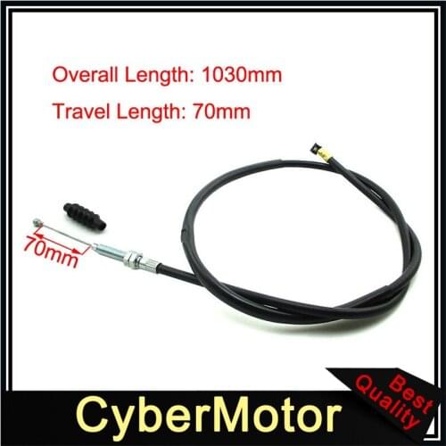 44.5" 1030mm Clutch Cable For Zongshen 190cc Motor Chinese 125cc 140cc 150cc Pit Dirt Bike