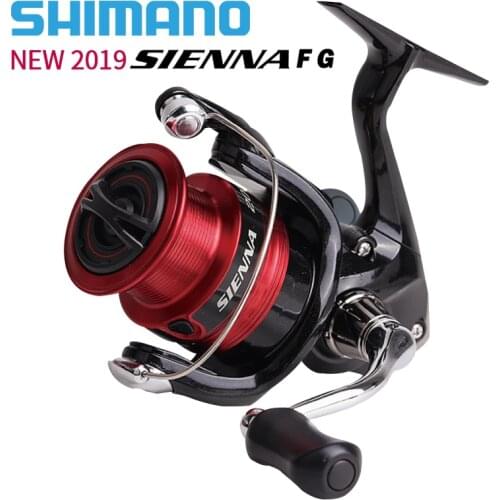 NEW2019 SHIMANO SIENNA fishing spinning reel 500/1000/2000/2500/2500HG/C3000/4000 max drag 4kg/8.5kg 3+1BB reels fishing wheel