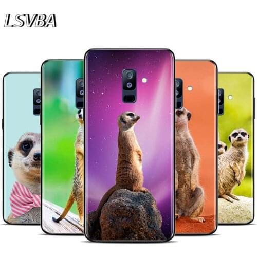 Cute baby meerkat For Samsung Galaxy A9 A8S A8 A7 A6S A6 A5 A3 A750 Plus 2018 2017 2016 Star Phone Case