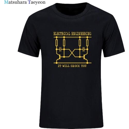 New Fashion T Shirt men Make Your Own Shirt Electrical Engineering T-Shirt Cool Funny Graphic Printed T Shirts clothing