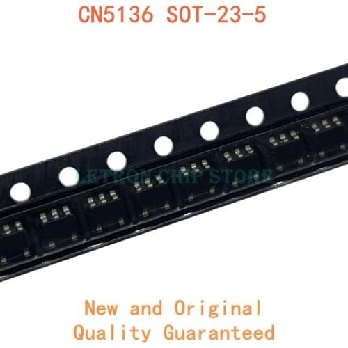 20PCS CN5136 SOT-23-5 5136 SOT23-5 SMD Transistor new and original IC Chipset