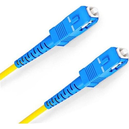 1M 3M 5M 10M 20M 30M SC to SC Fiber Patch Cord Jumper Cable SM Simplex Single Mode Optic for Network CS-CS 10TF 16FT 33FT