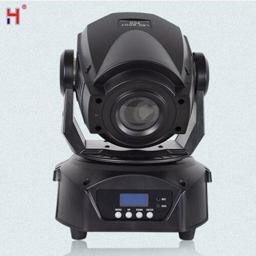 LED Stage Light Moving Head Beam 90W Lyre Gobo Projection Spot Mobile Lamp 16Dmx Channel With Prism Focus Rotating Effect For DJ