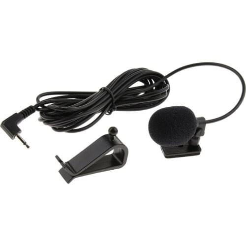 3.5mm Mono Car Stereo External Microphone Mic for Car Bluetooth GPS DVD