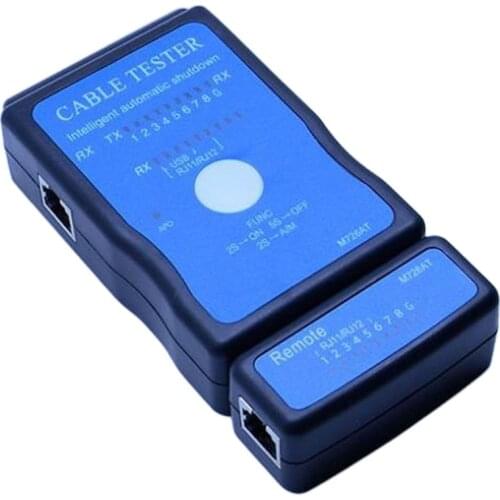 2021 HOT M726AT Cable Tester LAN USB RJ45 RJ11/RJ12 Network Ethernet CAT5 UTP Multi-Modular PC