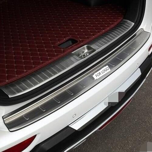 High Quality Car Accessories Stainless Steel Rear Bumper Foot Plate For KIA KX5 Sportage 2016 2017 2018