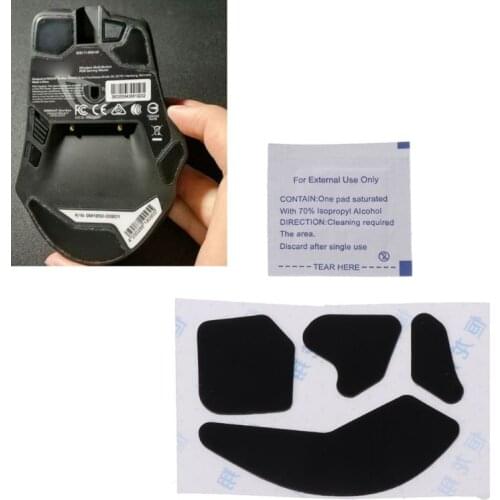 2 Sets 0.6mm Mouse Skates Sticker Pad for ROCCAT Leadr Wireless RGB Mouse wholesales