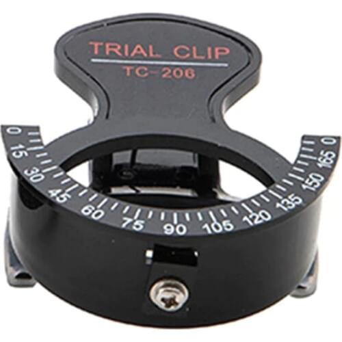 2PCS Trial Frame Clip Lens Frames Optometry Single Eye Optical Test Frame Stand 203C