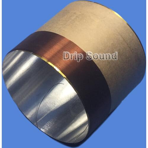 2pcs 65.5mm 65.5 Core 8ohm Bass Voice Coil ASV White Aluminium Woofer Sound Drive Speaker Repair Parts