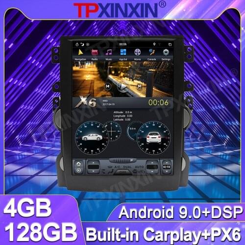 4+128G For Chevrolet Malibu 8 2012 - 2015 Android 9 PX6 Tesla Car Vertical Screen Stereo Radio Multimedia Player GPS Navigation