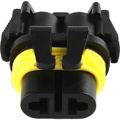 5/10/20/50/100sets 2pin auto plastic waterproof connector plug cable wiring connector