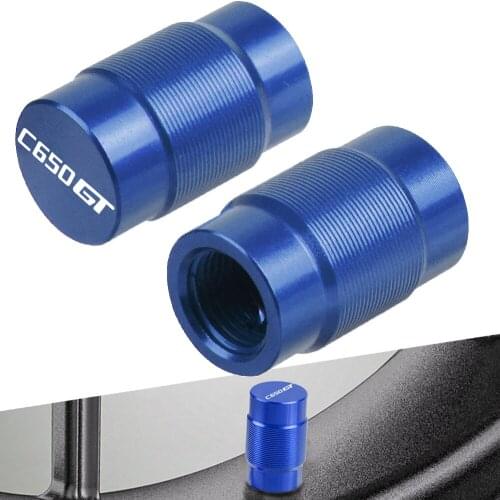 For BMW C650GT C650 GT 2012-2015 2013 2014 2016 2017 2018 2019 Motorcycle Accessories Wheel Tire Valve Stem Caps Airtight Covers