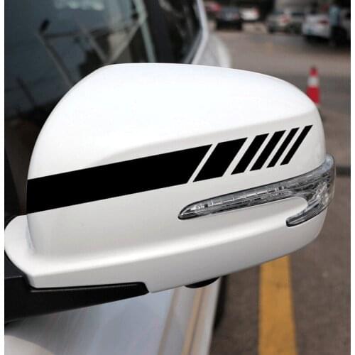 Car Sticker Rearview Mirror Decoration For Renault Clio Logan Megane 2 3 Koleos Scenic