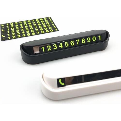 Car Styling Temporary Parking Card For Chevrolet Cruze Captiva Matiz TRAX Aveo Sonic Lova Sail EQUINOX Impala Suburban Activ