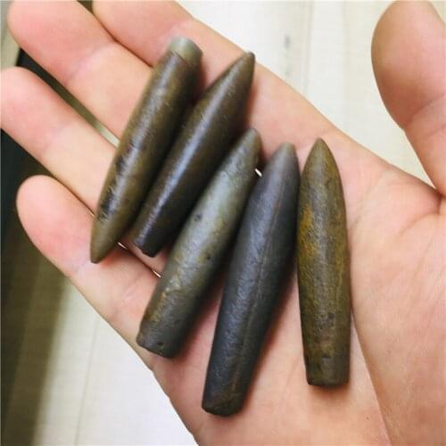 5pc natural crystal mineral specimen graptolith