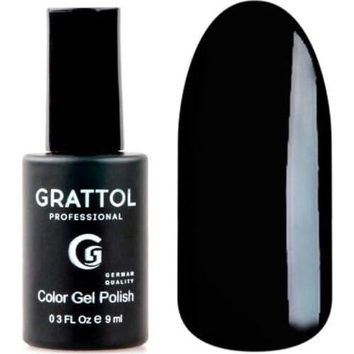 GRATTOL professional 002 black Color UV LED Soak Off DIY Paint Gel Nail Art Tips Design Manicure UV Gel Nail Polishes