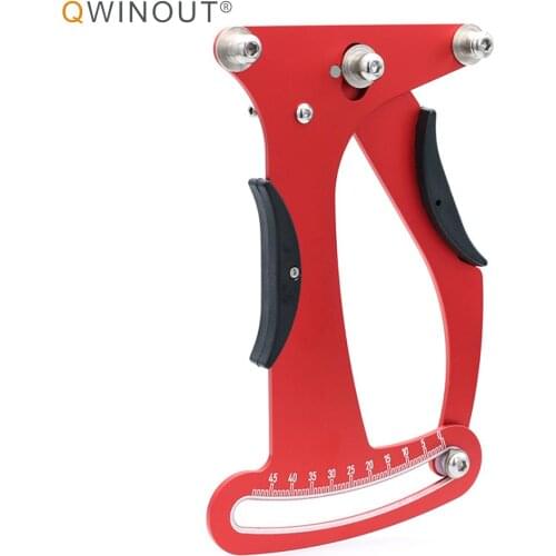 QWINOUT Bike Indicator Tensiometer Bicycle Spoke Tension Meter Wheel Builders Tool Bicycle Spoke Repair Tool