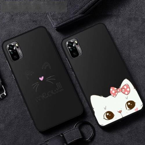 Ins pink cute cat meow Phone Case For Xiaomi Mi Redmi Note 8T 9T 9S 9A 10 7 8 9 Lite pro