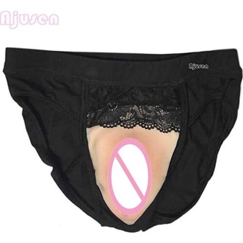 Fake Vagina Gaff Girls Follwer Style Vagina Fake Pussy Vagina Shapewear Ajusen Cosplay Drag Queen for Crossdresser Transgender
