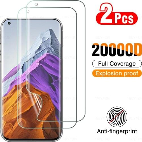 2Pcs Full Cover Soft Hydrogel Film For Xiaomi Mi 11 Pro Screen Protection For Xiaomi 11 Pro 6.81" Protector Phone Film Not Glass