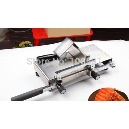 Stainless steel, manual meat slicer, hot pot restaurants, household, commercial, fruits slicer tool machine, shred machine