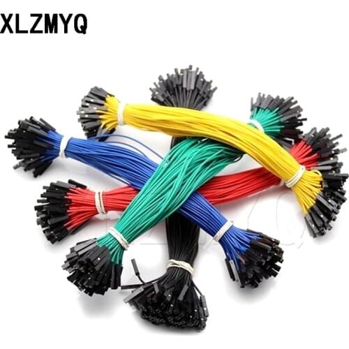 50pcs Dupont Jumper Wire 10CM/20CM/30CM Breadboard Dupont Cable For 2.54mm Line Male Female Dupont Cable 1P Connector DIY Kit