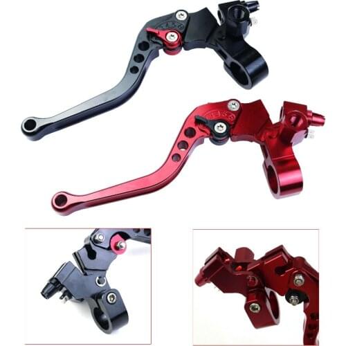 Motorcycle 22mm 7/8" CNC brake clutch levers adjust aluminum motorbike line clutch for honda yamaha kawasaki sukuzi drum clutch
