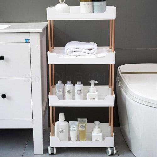 Sewing Shelf, Living Room, Bathroom, Toilet Trolley, Narrow Style, Landing, Multi-storey Snack Book Shelf