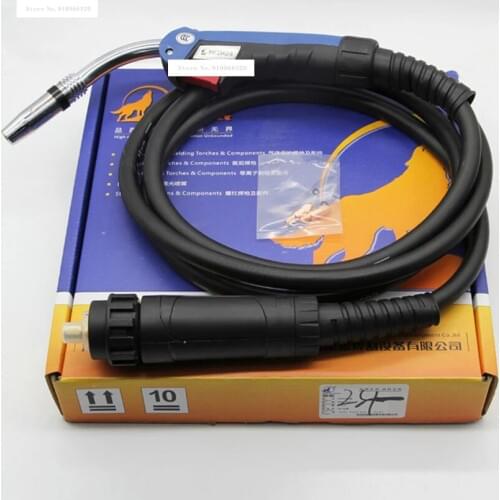 CO2 torch BW-24KD torch accessories 24KD gas torch 5 meters full copper wire ,European interface Welding Torches