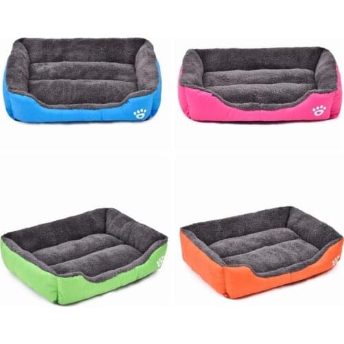 Pet Dog Bed Warming Dog House Soft Material Nest Dog Baskets Fall and Winter Warm Kennel For Cat Puppy