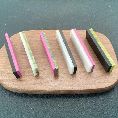 10000 Grit Natural Green Agate sharpening stone Whetstone Fine Grinding Polishing Shaved bar kitchen knife sharpener honing tool