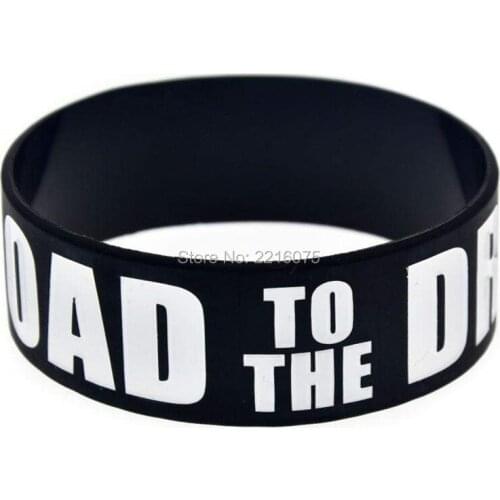 300pcs One Inch Road To The Dream Motivational wristband silicone bracelets free shipping by DHL A