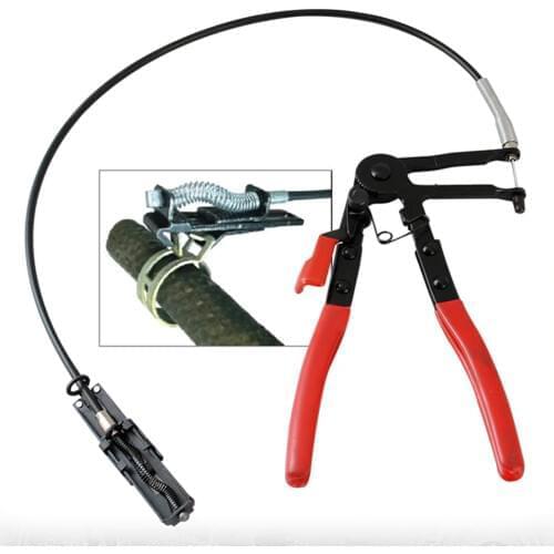 Auto Hose Clamp Pliers Hose Clamp Tool Cable Type Flexible Wire Long Reach for Car Repairs Hose Clamp Pliers Removal Hand Tool