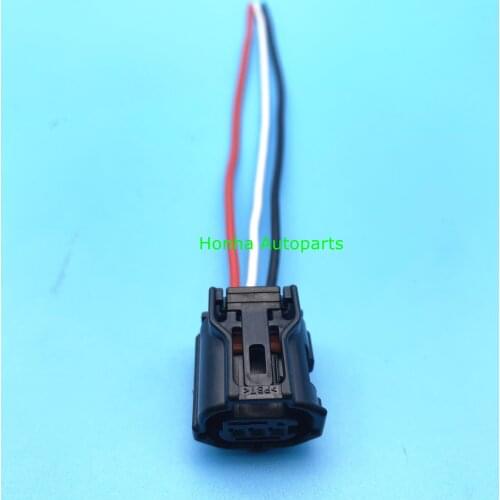 Free Shipping 5/10/20/50/100pcs 3 Pin/Way Female Headlight Lamp Camshaft Sensor Plug Connector With Wire Pigtail 6189-1129