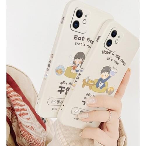 Cold Drier Phone Case For iPhone 12 Pro Max 11 X XS XR XSMAX SE2020 8 8Plus 7 7Plus 6 6S Plus Liquid Silicone Cover