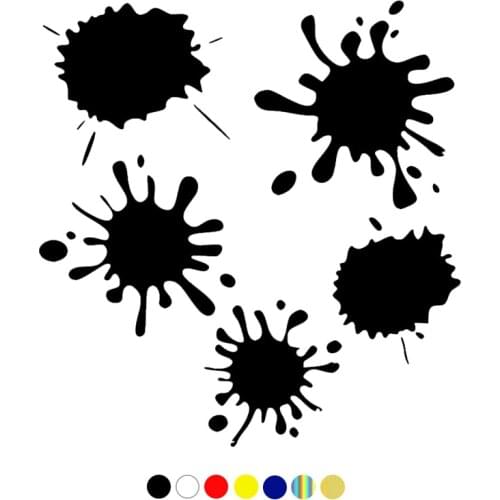 CS-1420#30*31.8cm Set of blots funny car sticker vinyl decal silver/black for auto car stickers styling