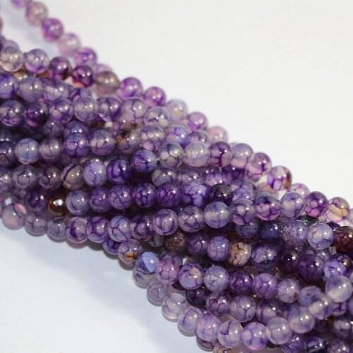 Purple Dragon Vein natural stone onyx agat carnelian 6mm 8mm 10mm 12mm stone round loose beads beautiful diy jewelry 15inch A31