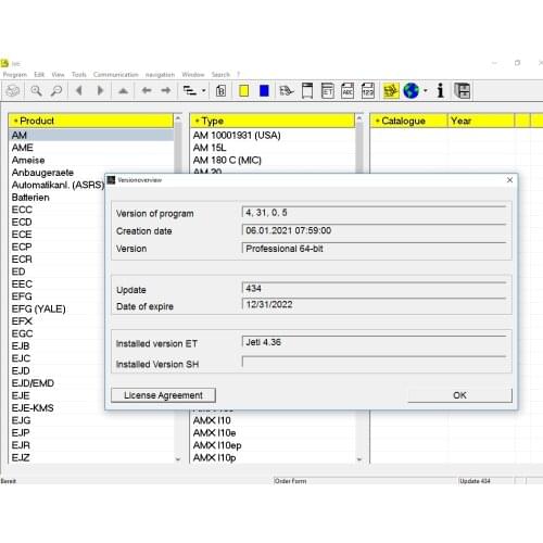 Jungheinrich ForkLifts ET Parts + SH Repair+Judit4 Diagnostic v4.36+Unexpired
