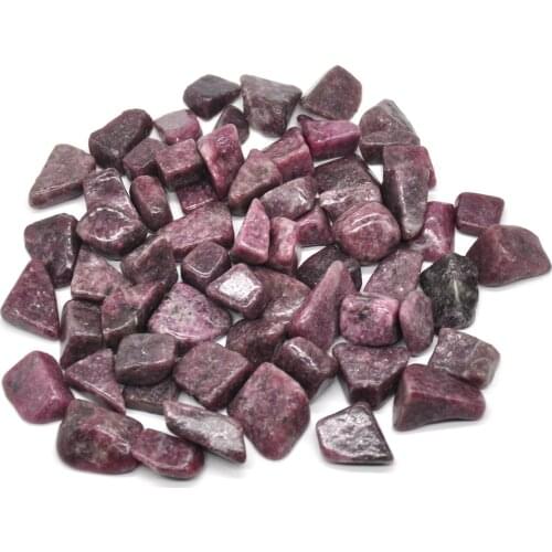 Lilac Lepidolite Jasper Bulk Tumbled Stones Healing Crystals Reiki Rocks And Minerals Natural Gem Raw Aquarium Decoration