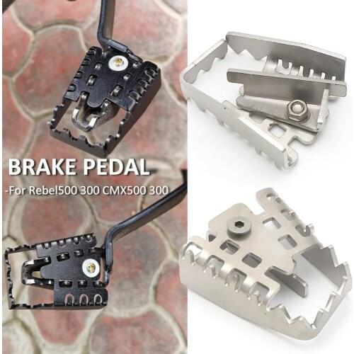 Rebel500 Rebel300 CMX500 CMX300 Rebel CMX 500 300 Motorcycle Accessories Anti Skid Pedal Brake Pedal 2017 2018 2019 2020 2021