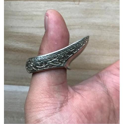 Men Cupronickel Thumb Finger Ring Buckle Hand Decoration For Archery Toxophily