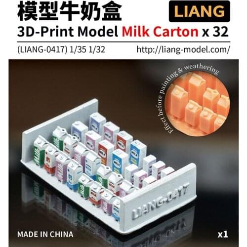 Liang 0417 1/35 1/32 Milk Carn 32 Pieces kit For Diorama