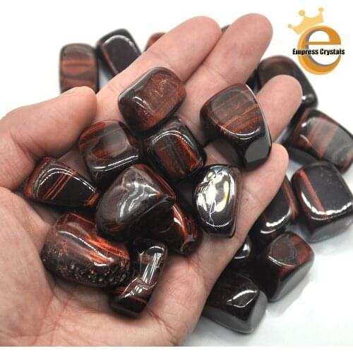 Natural Red Tiger Eye Crystal Tumbled Bulk Healing Mineral Specime Gemstones Gem Raw Aquarium Decoration