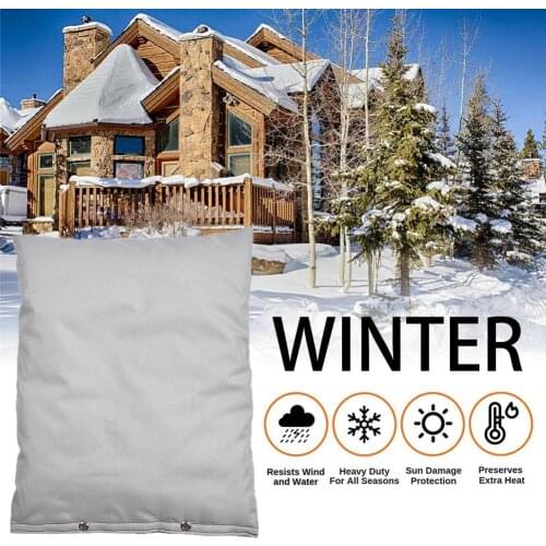 Water Pipe Backflow Overflow Insulation Cover For Winter Snow Tube Protection Outdoor Waterproof Bag For Sprinkler Valve Box