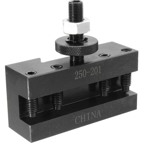 250-201 Turning and Facing Holder Quick Change Tool Post and Tool Holder Lathes Kit